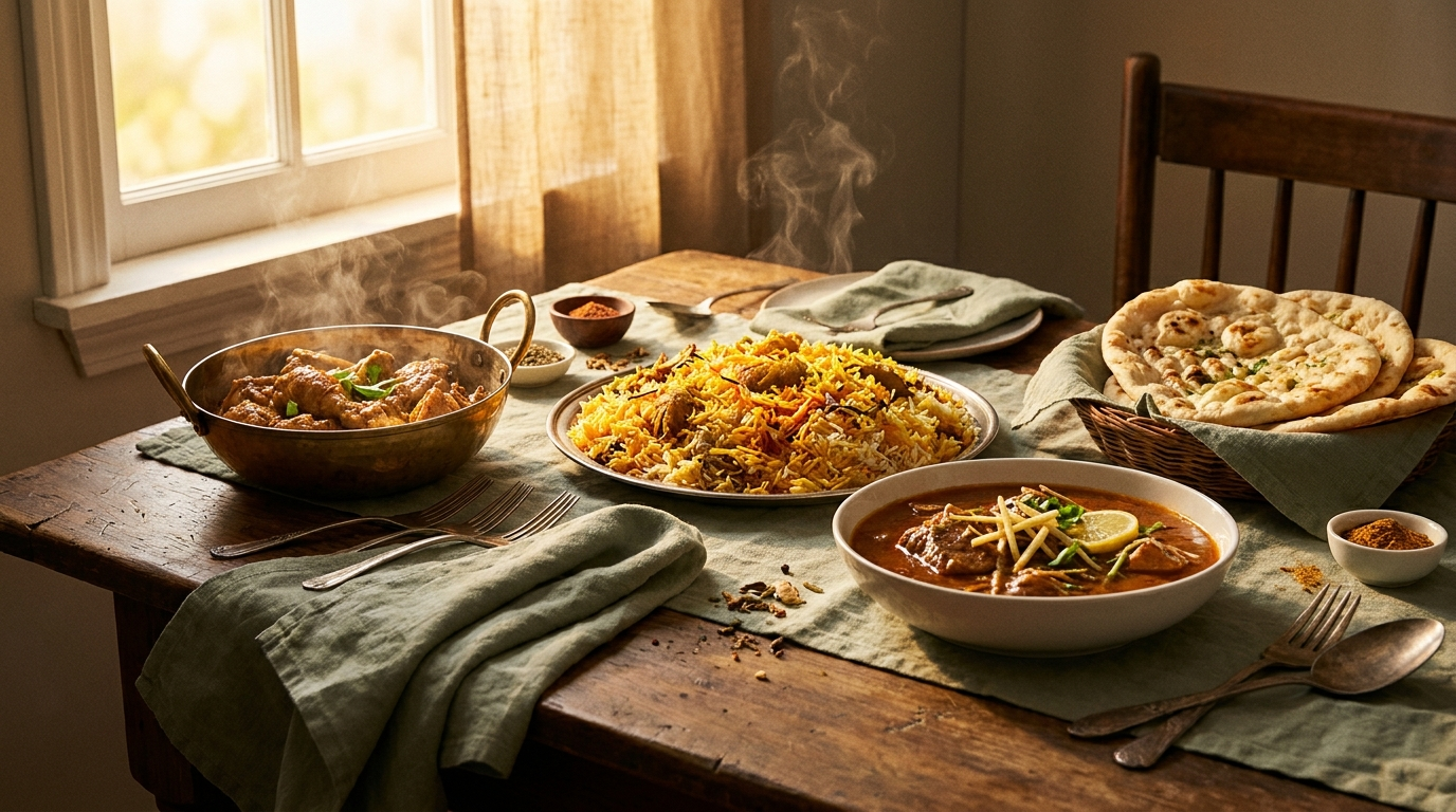 Lahori Taste weekly meal spread